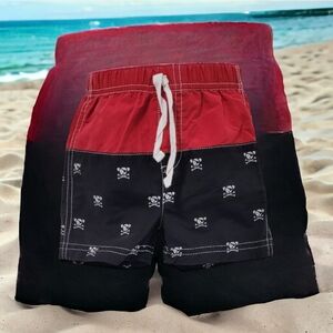 Le Top Puppy Pirates & Bones Baby Boys Swimtrunks